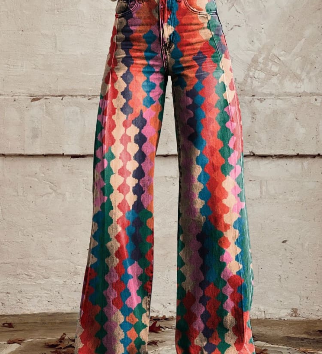 Réka - Elegáns Bohemian Nadrág