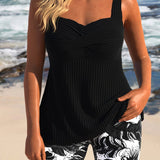 Edith - Elegáns Tankini Rövidnadrág Szett