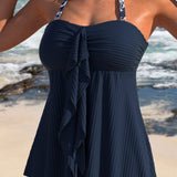 Edna - Elegáns Halter Fürdőruha