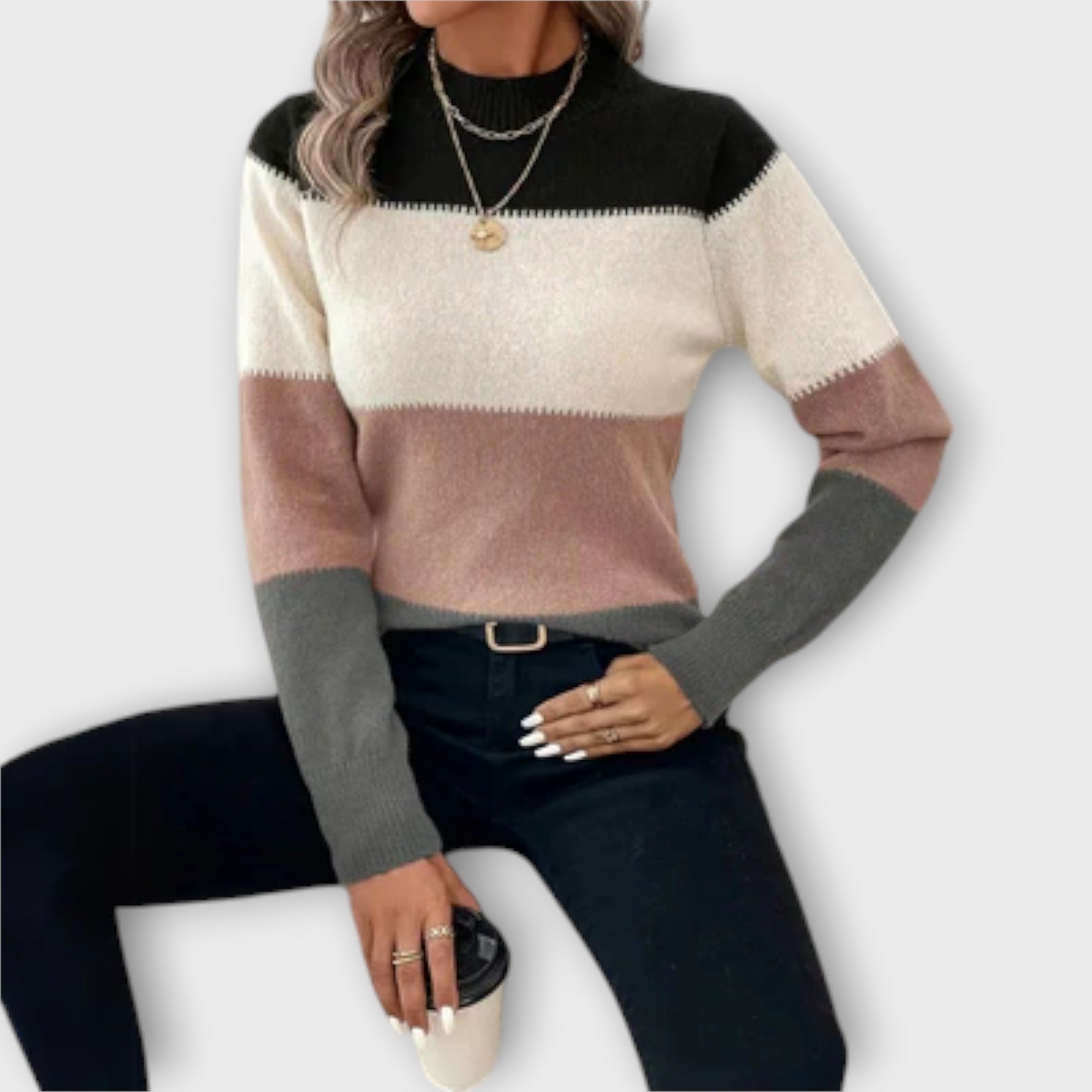 Elina – Lõhe ja elegantne pullover