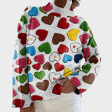 Mária - Művészi Kötött Pulóver
