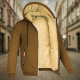 Tibor - Fleece Kapucnis Pulóver Férfiaknak