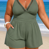 Charlotte | Plus Size Seabreeze Elegance Fürdőruha