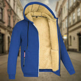 Tibor - Fleece Kapucnis Pulóver Férfiaknak