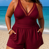 Charlotte | Plus Size Seabreeze Elegance Fürdőruha