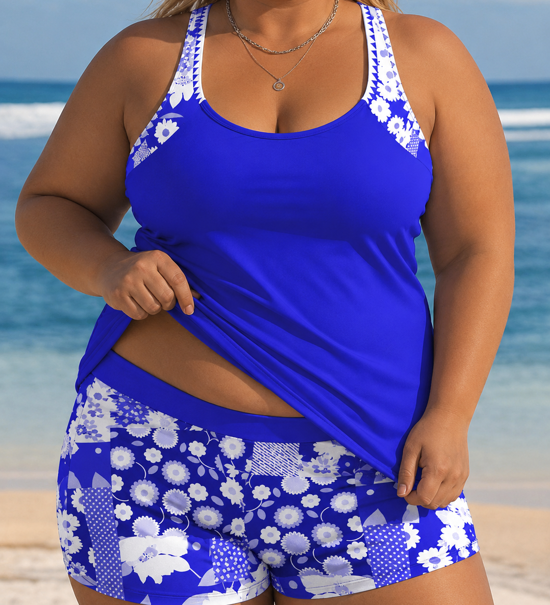 Nina | Plus Size Divatos Fürdőruha Szett