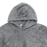 Kornél - Fleece keverék kapucnival