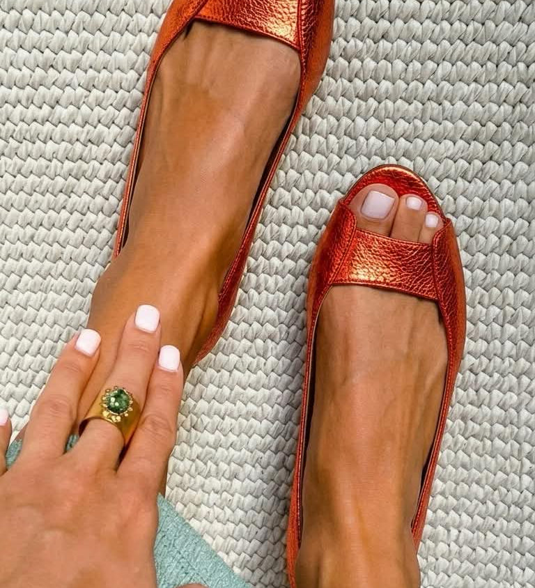 Adelina | Chic Comfort Arany Szandál