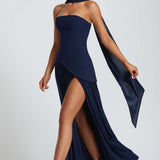 Flóra - Elegáns hosszú ruha