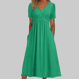 Isadora - Elegáns Midi Ruha