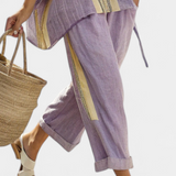 Beáta - Boho Vászon és Bambusz Szett