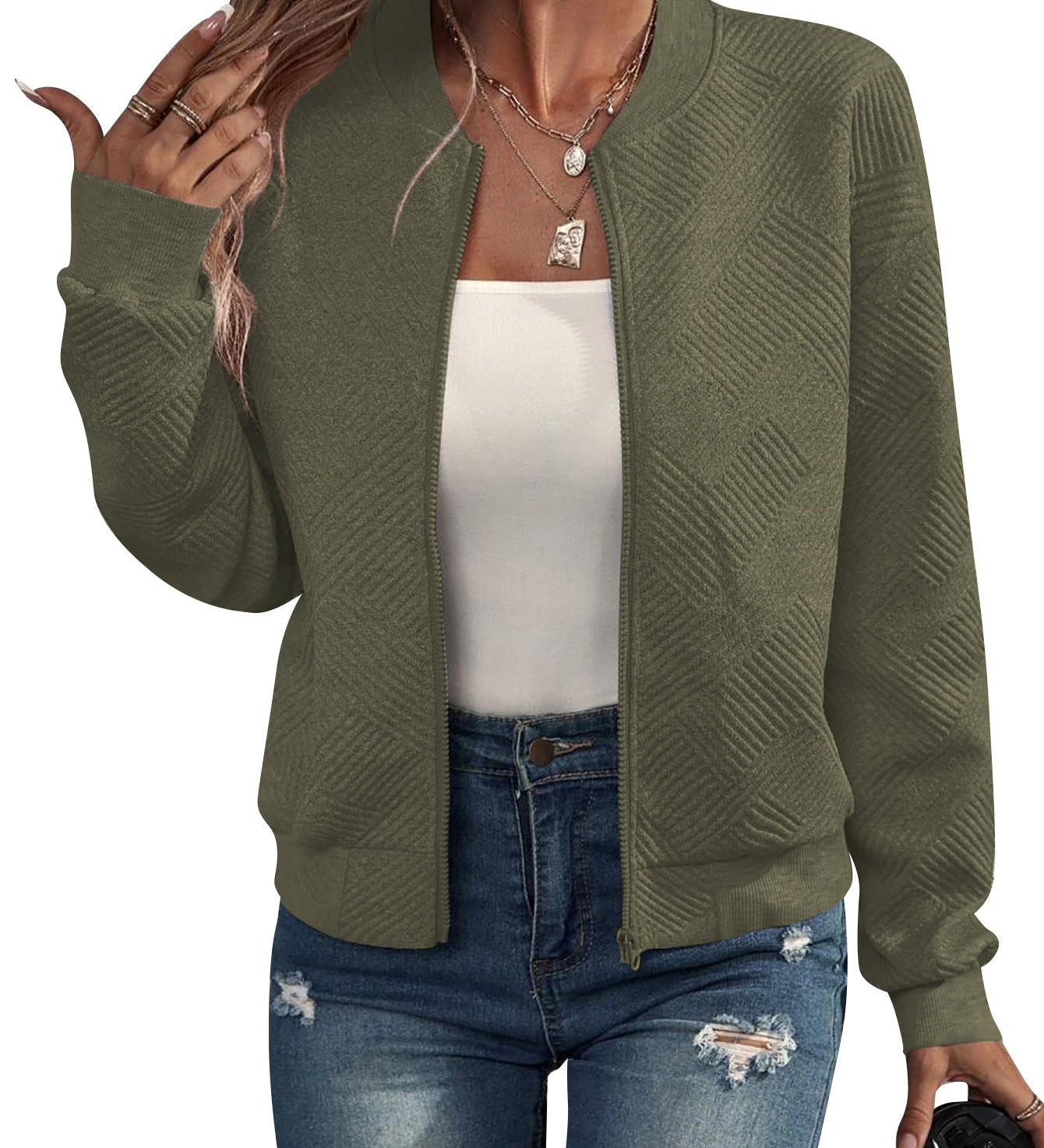 Erika - Strukturált bomber dzseki