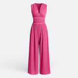 Csilla - Ujjatlan, Széles Lábú Elegáns Overall