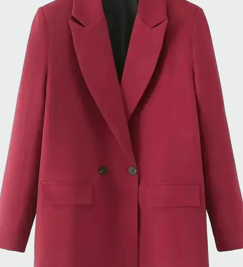 Krisztina - Oversized kabát modern vonallal