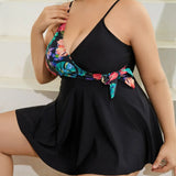 Sophia | Trópusi Bájos Plus Size Fürdőruha