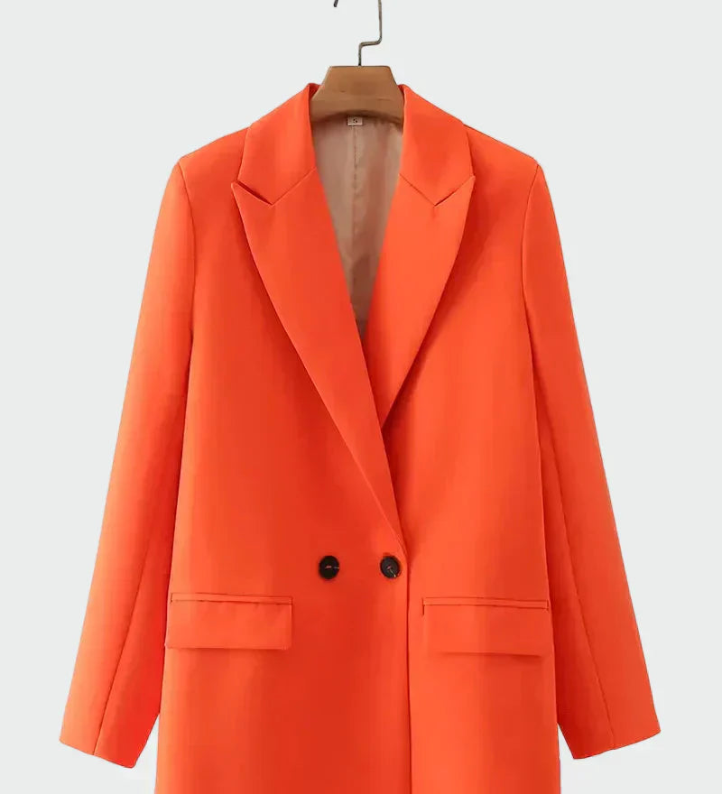 Krisztina - Oversized kabát modern vonallal