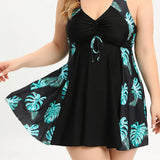 Madison | Tengerparti Szellő Plus Size Tankini Szett