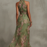 Sophie – Elegáns Virágos Maxi Ruha