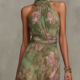 Sophie – Elegáns Virágos Maxi Ruha