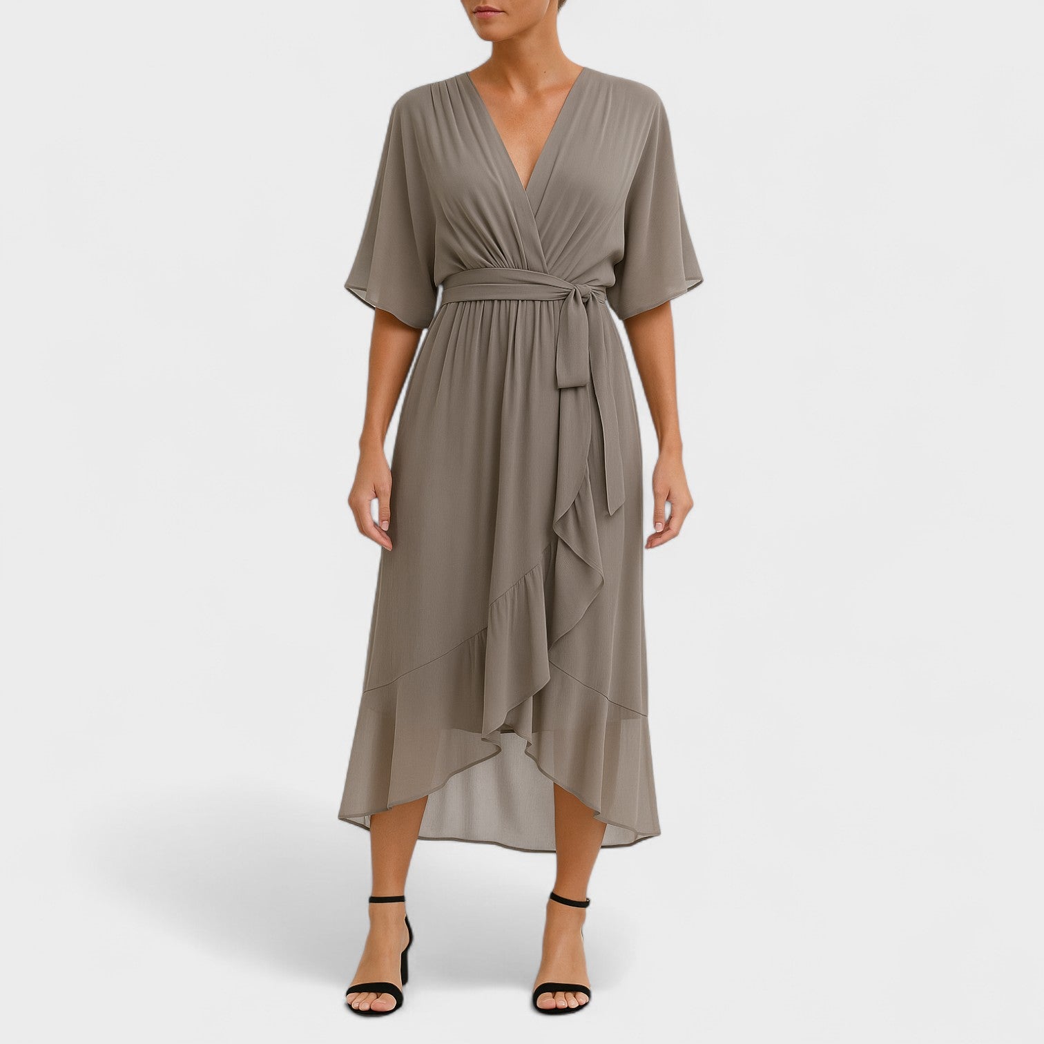Csilla - Elegáns ruha derékkal