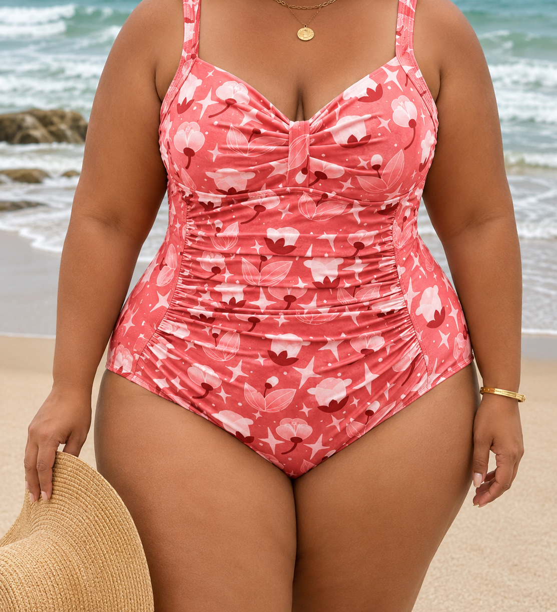 Carmen - Plus Size Klasszikus Támogató Egyrészes