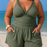 Charlotte | Plus Size Seabreeze Elegance Fürdőruha