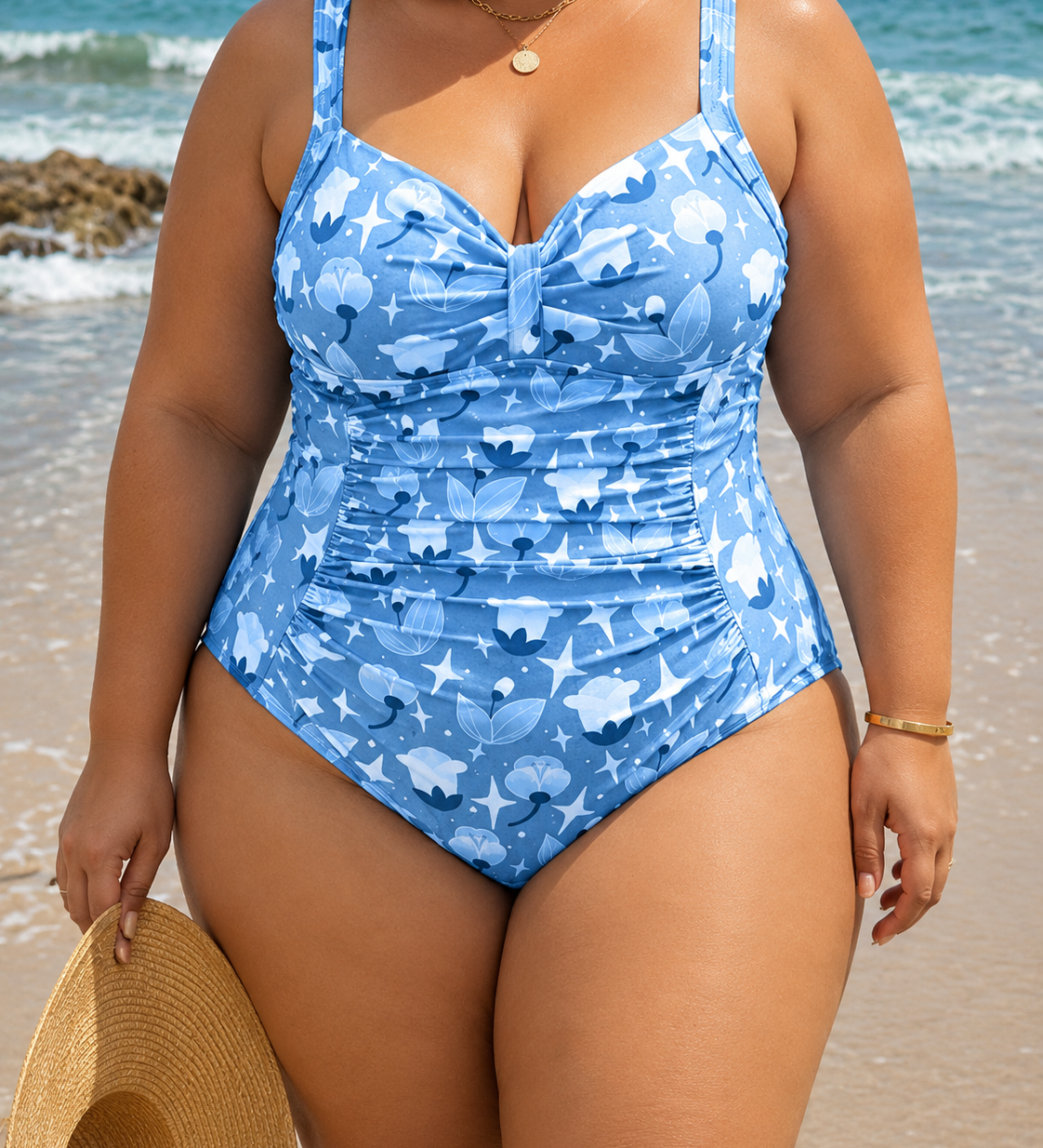 Carmen - Plus Size Klasszikus Támogató Egyrészes