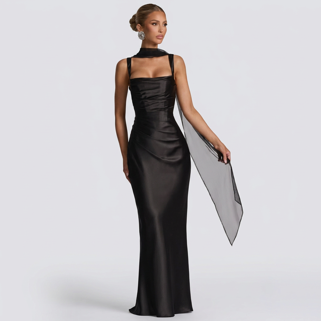 Dorottya - Elegáns maxi ruha