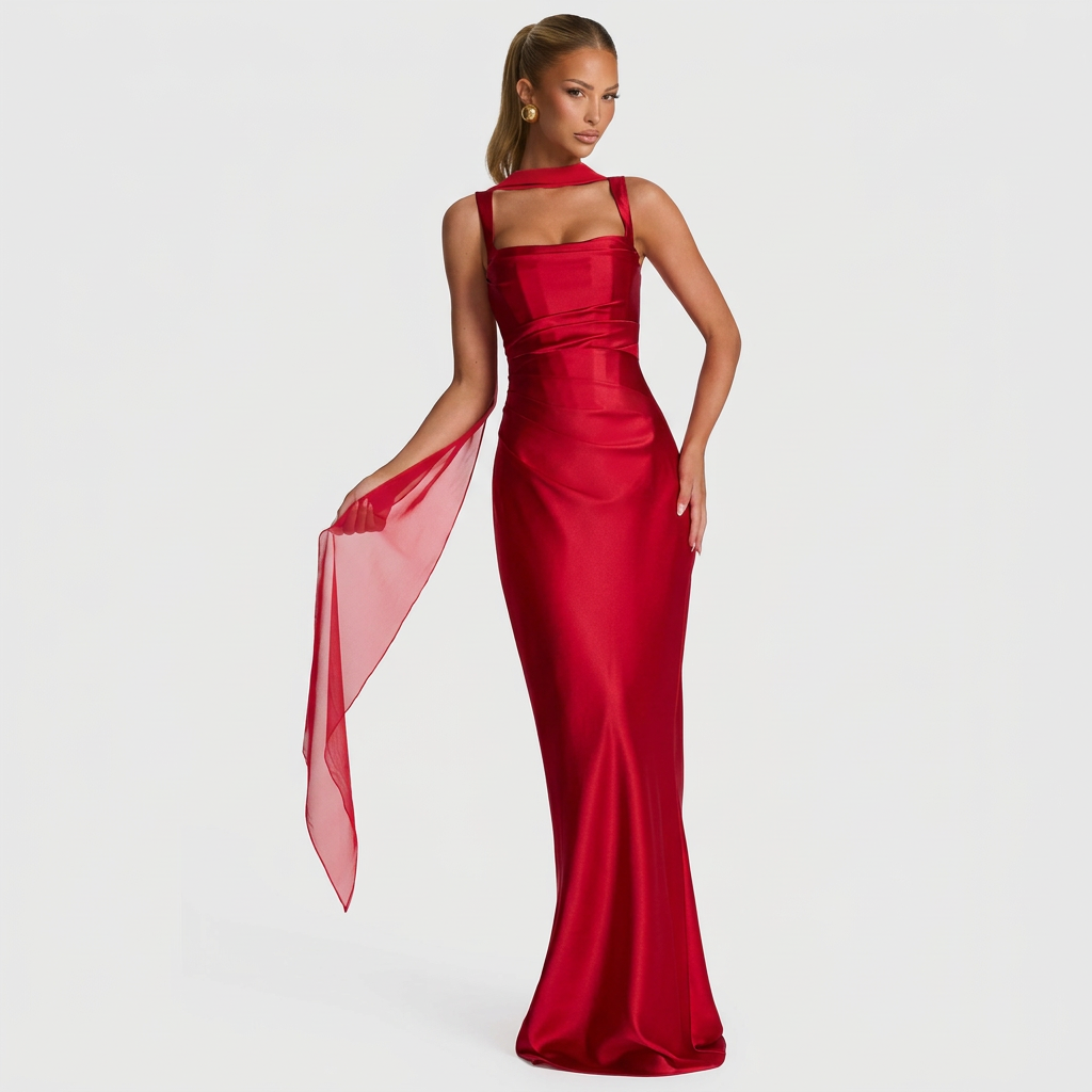 Dorottya - Elegáns maxi ruha