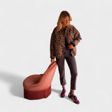 Zsófia - Modern leopárdmintás kabát