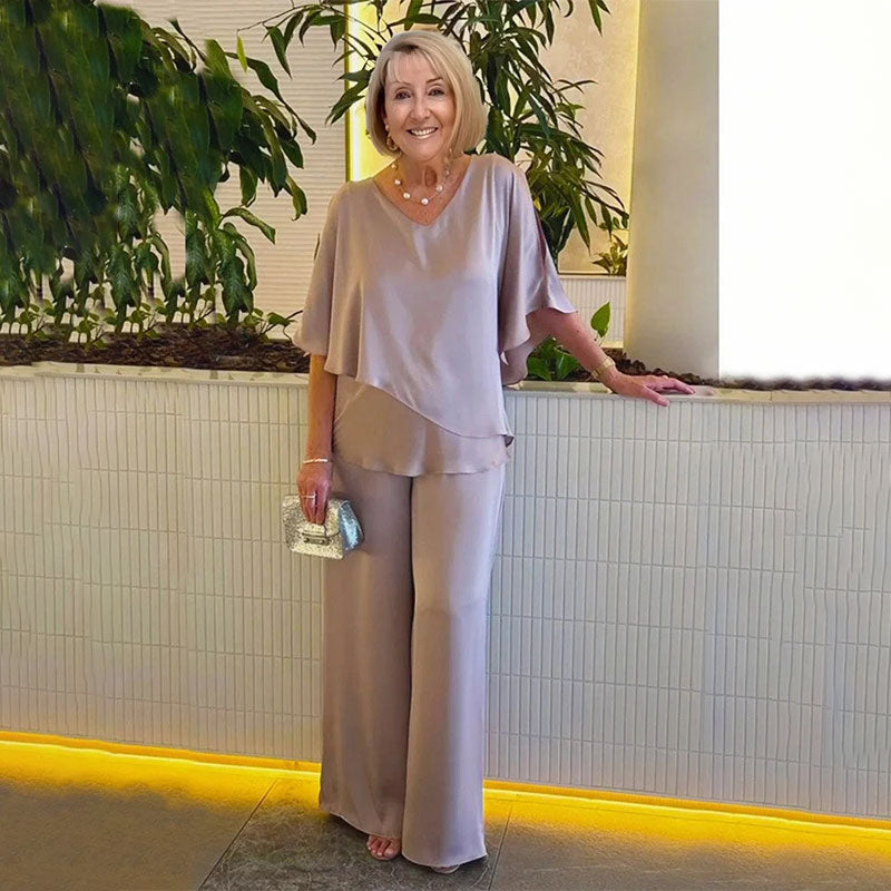 Selina | Elegáns 2 részes szett folyó sziluettel