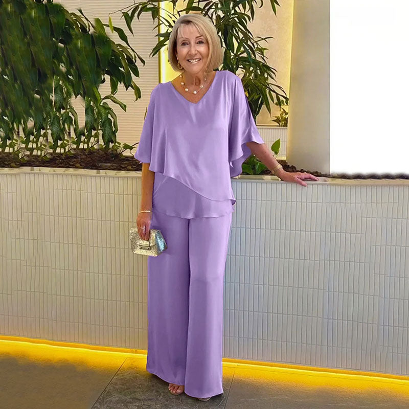 Selina | Elegáns 2 részes szett folyó sziluettel